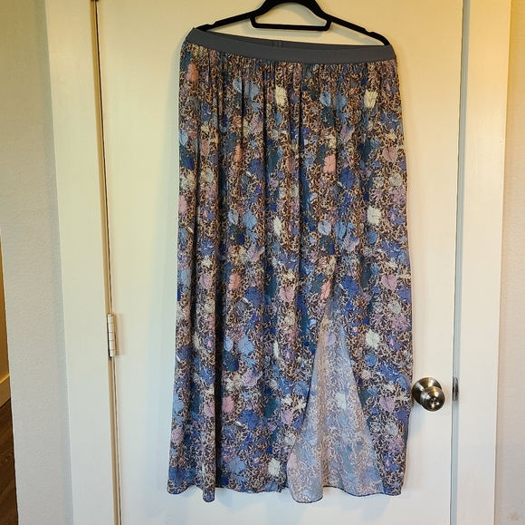 Zadig Voltaire: Josia Wild Garden Maxi Skirt - Picture 8 of 12